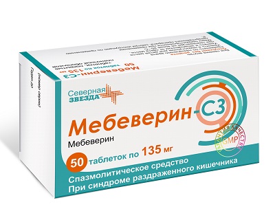Мебеверин-СЗ таб. 135мг №50 спазмолитик