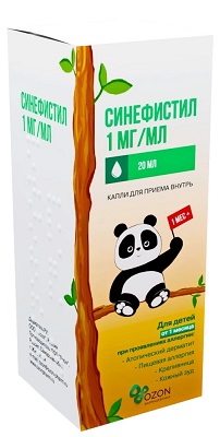 Синефистил капли 20мл (Диметинден) от аллергии (Озон)