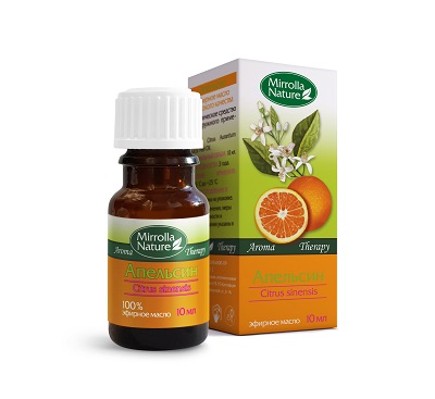 Масло эфирное Апельсин 10мл Мирролла