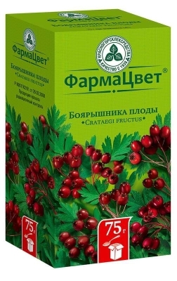 Боярышника плоды 75г ФармаЦвет