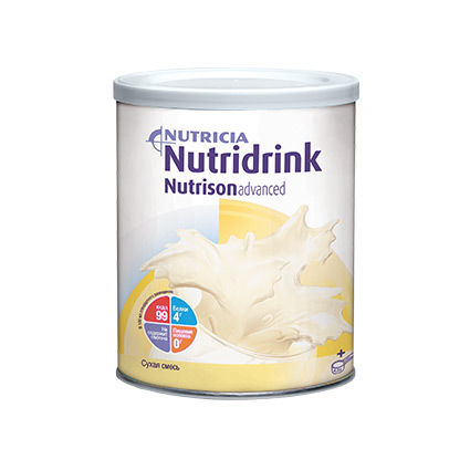 Нутридринк клиническое питание нутризон Эдванст сухая смесь 322г