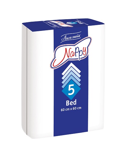 Ангелина NAPPY простыни №5 (60х60) гигиенические