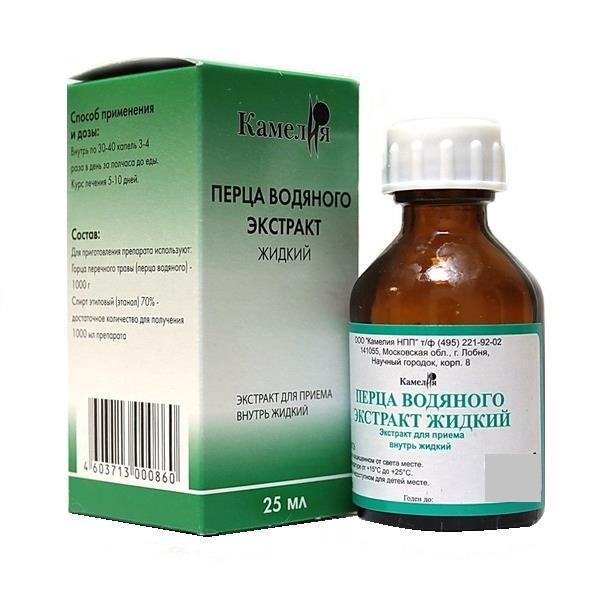 Перца водяного экстракт жидкий 25мл (Камелия)