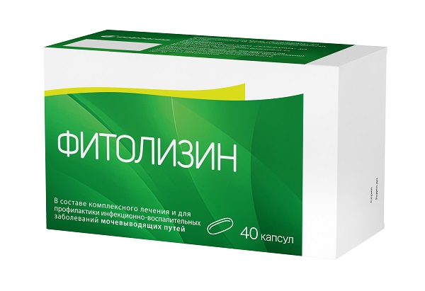 Фитолизин капс. №40 при цистите