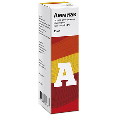 Аммиака раствор 10% 25мл Renewal