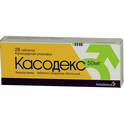 Касодекс таб. 50мг №28 (Бикалутамид) противоопухолевое Рх