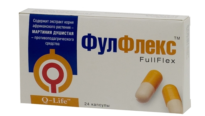 ФулФлекс капс.№24 при подагре БАД