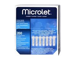Ланцеты Микролет №200(для Глюкометр Контур ТС)