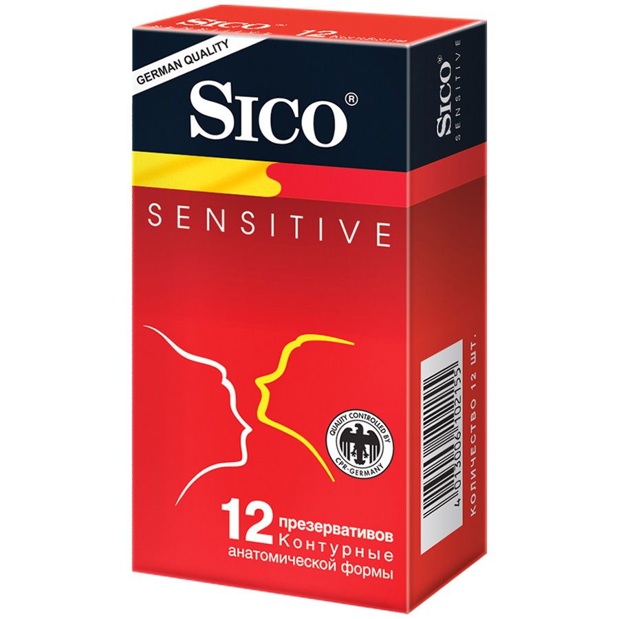 Сико (Sico) Sensetive презервативы №12 контурные (Германия)