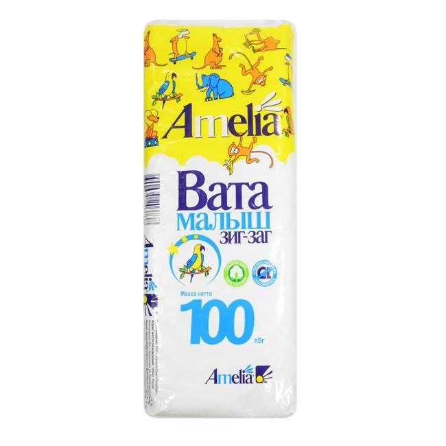 Вата хирургическая хлопковая Зиг-Заг 100г