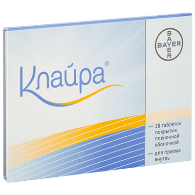 Клайра таб. №28 гормон. контрацептив Рх