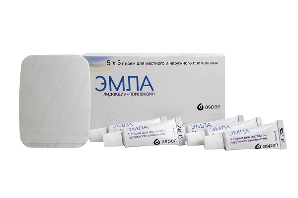 Эмла крем 5г №5(Лидокаин+Прилокаин)обезболивающее