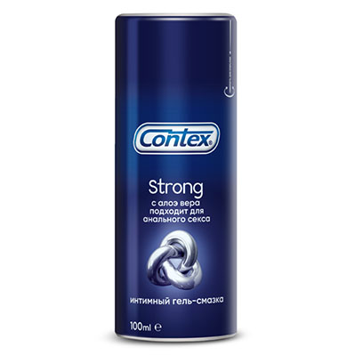 Контекс Гель-смазка для анального секса 100мл Strong