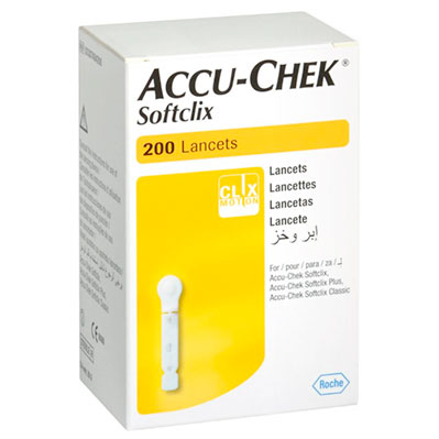 Ланцеты Акку-Чек Софткликс №200