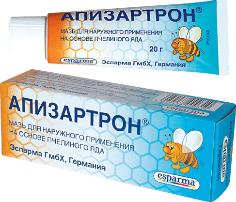 Апизартрон мазь 20г обезболивающее (противовоспалительное)