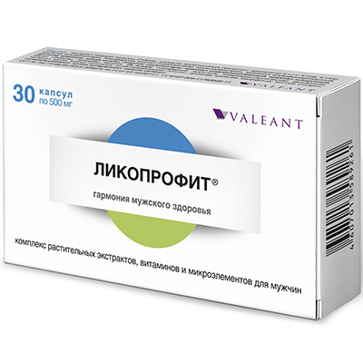 Ликопрофит капсулы №30 д/уменьшения проявлений простатита БАД