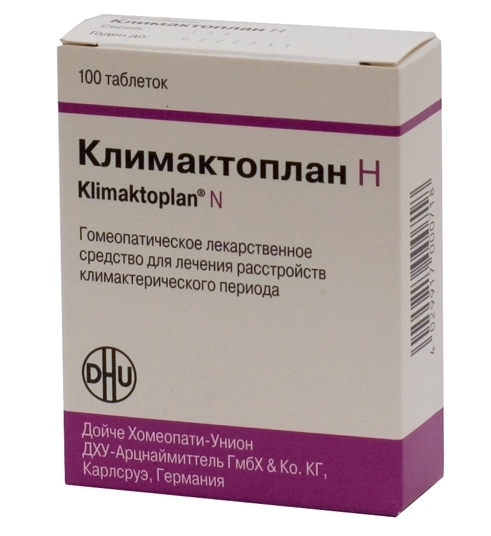 Климактоплан Н таб. №100 при климаксе