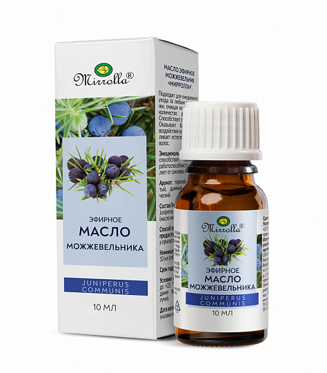Масло эфирное Можжевельник 10мл Мирролла