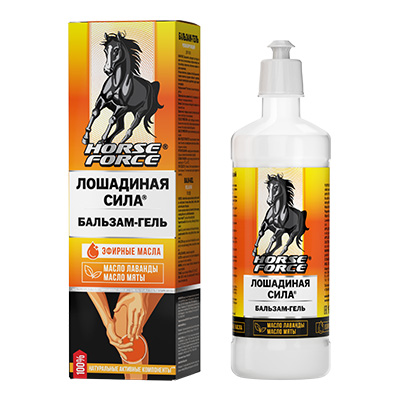 Лошадиная сила бальзам-гель релаксирующий для тела 500мл