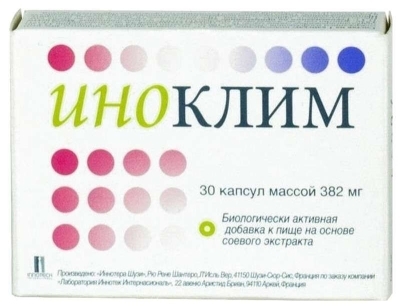 Иноклим капс. 382мг №30 при климаксе БАД