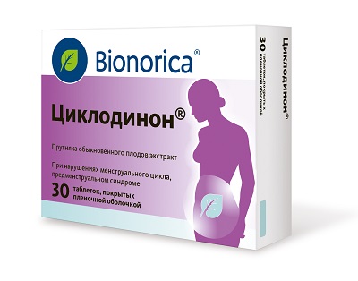 Циклодинон таб. №30 при наруш.менстр.цикла