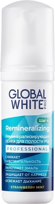 Глобал Вайт пенка д/полости рта 50мл реминерализирующая