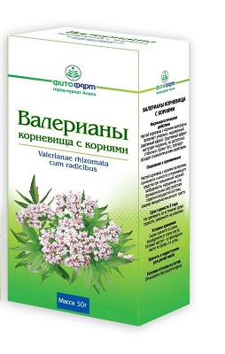 Валерианы корневища с корнями 50г (Фитофарм)