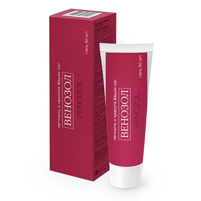 Венозол гель 50мл при варикозн.расшир.вен