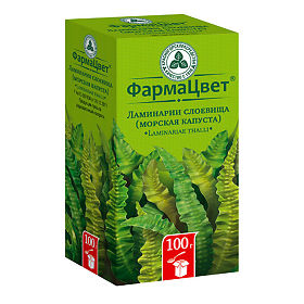 Ламинарии слоевища (морская капуста) 100г ФармаЦвет
